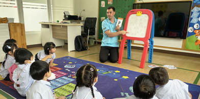 Professional Teacher in Bangkok Classroom