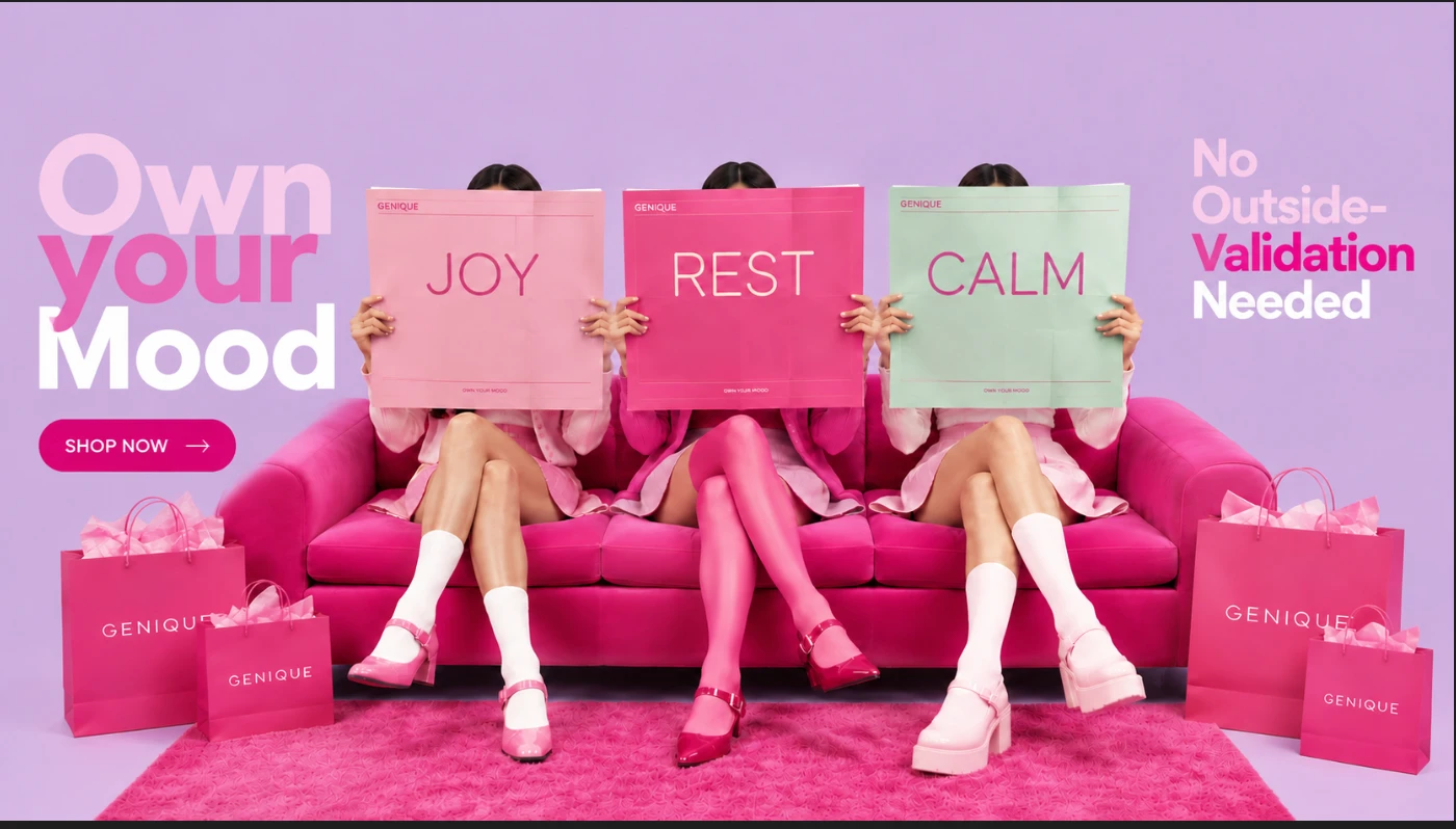 Genique — Own Your Mood: Joy, Rest, Calm